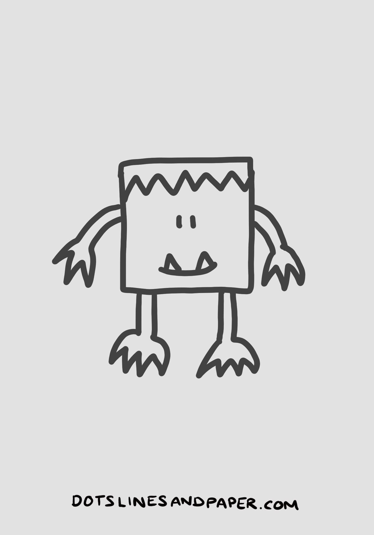 Easy and Cute Monster Drawing Ideas